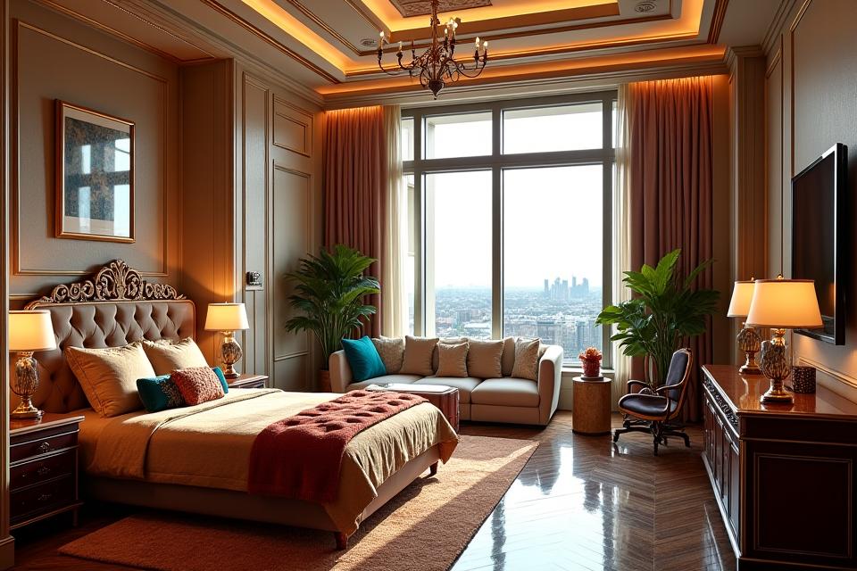 Suite de palace de luxe